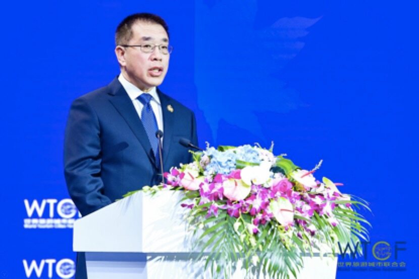 世界旅游城市联合会理事会执行副主席、北京市副市长王宁 世界旅游城市联合会理事会执行副主席、北京市副市长王宁